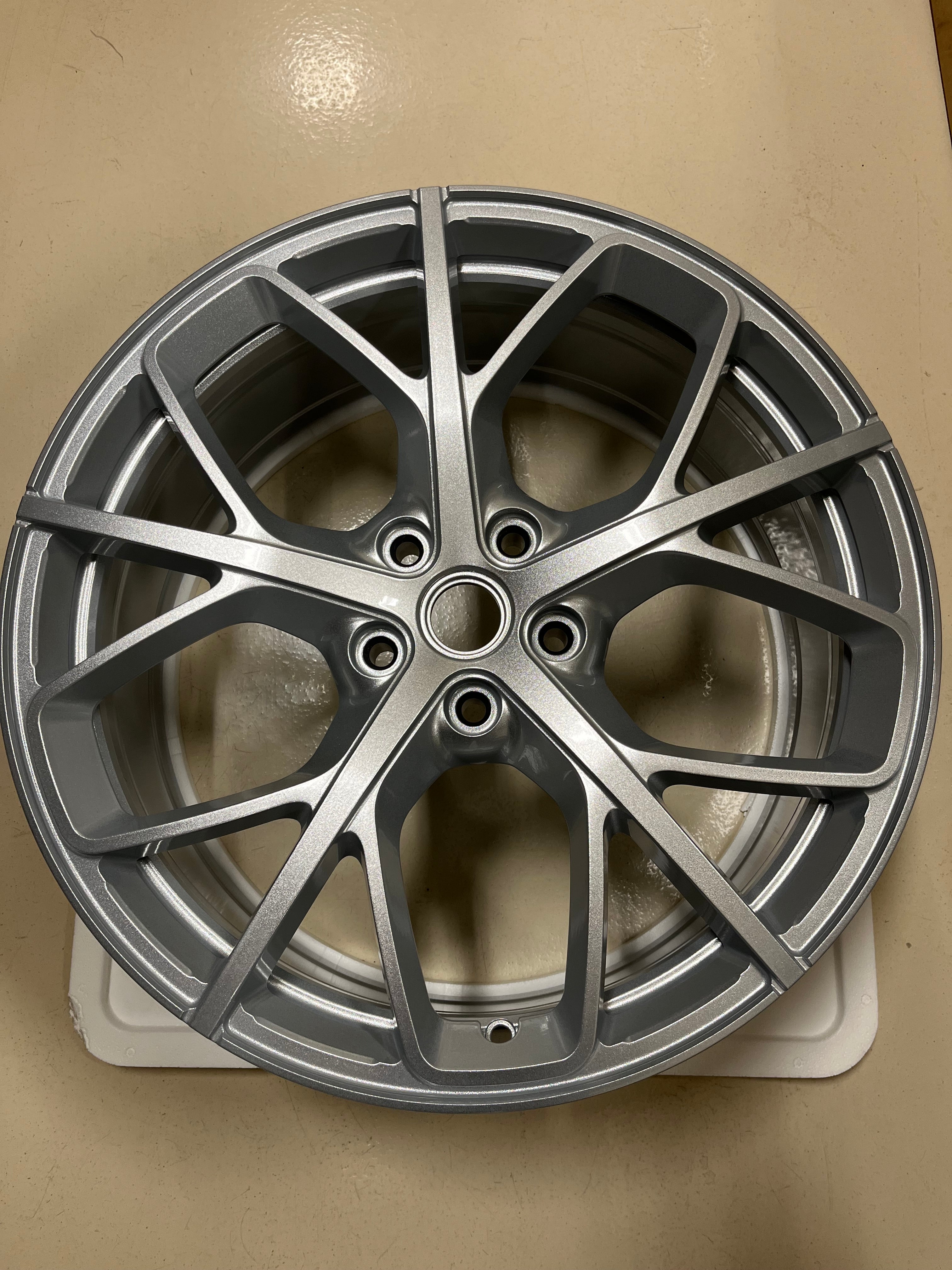 Ferrari OEM Silver Forged 20