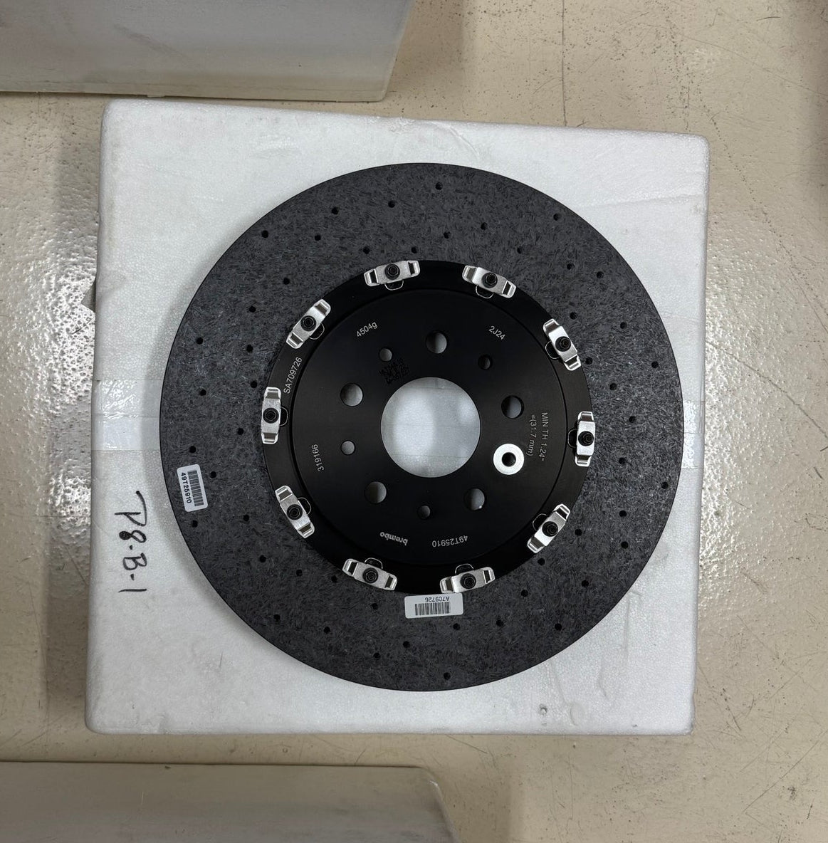 Ferrari OEM Rear Brake Disc - 319166