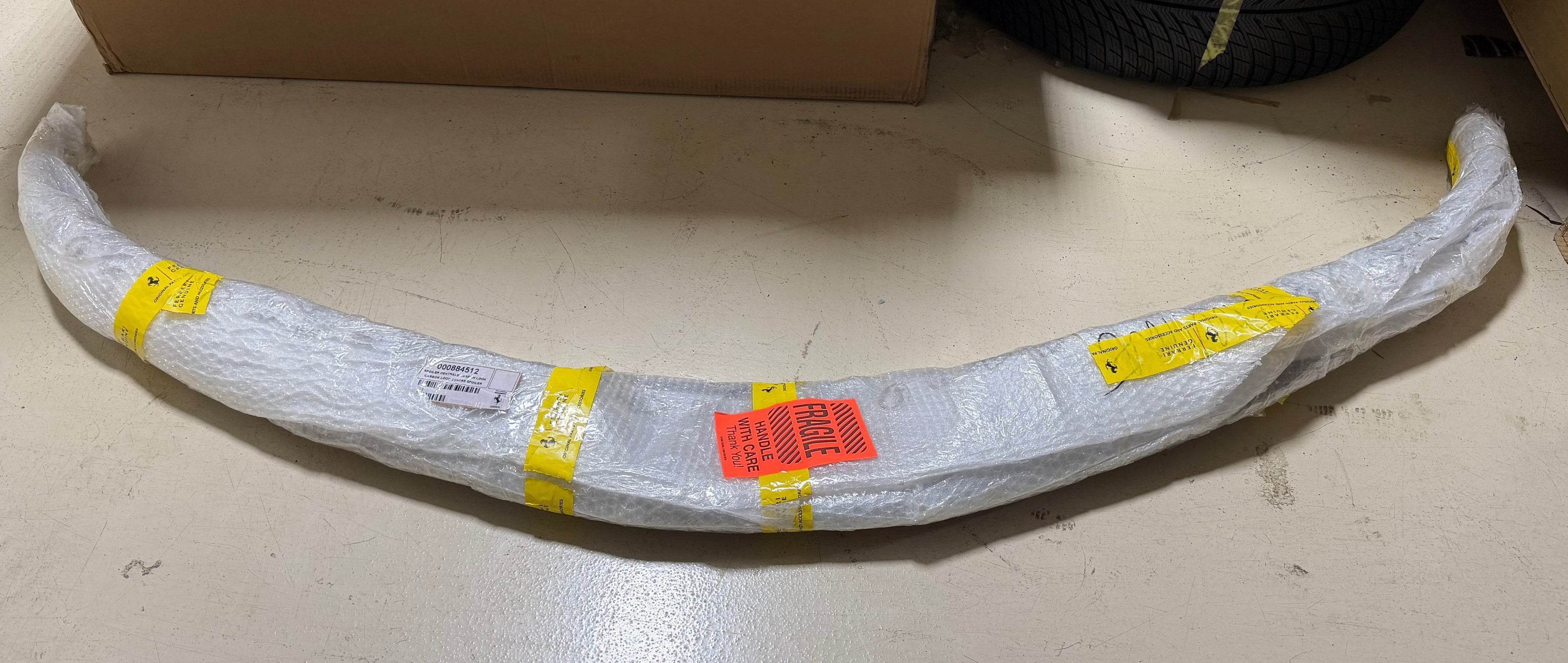 Ferrari OEM Carbon Fibre Centre Spoiler - 884512